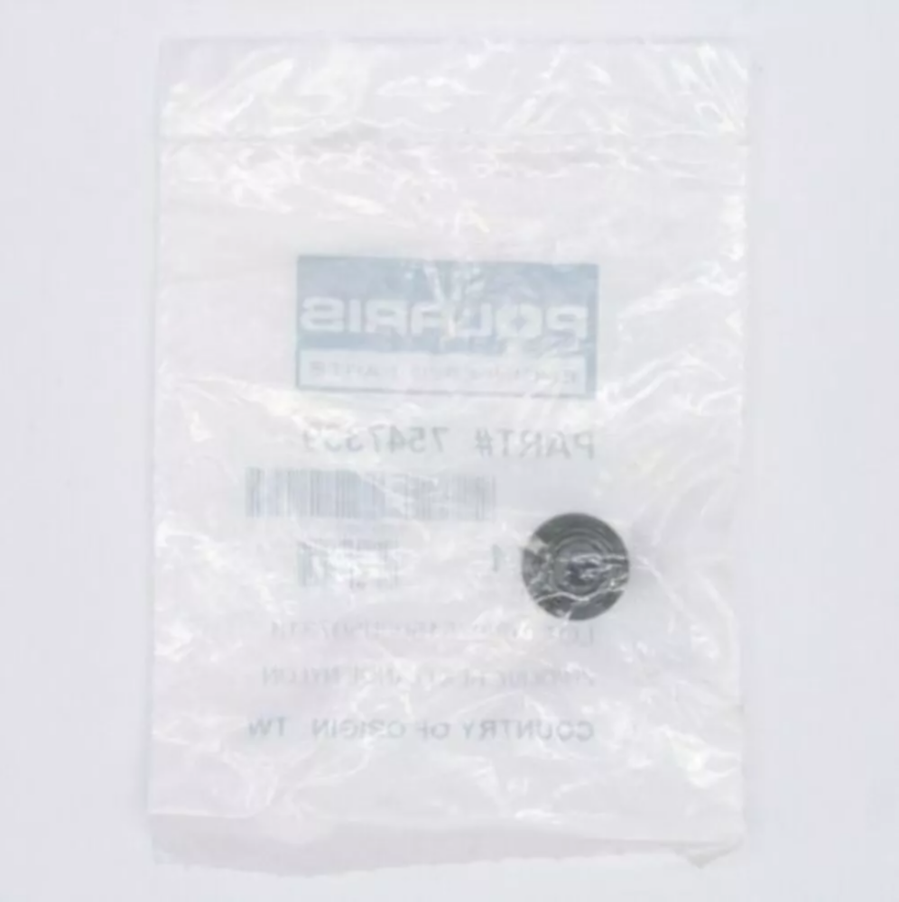 POLARIS PURE OEM PACKAGED FLANGE NYLON LOCK NUT 7547339 QTY 2