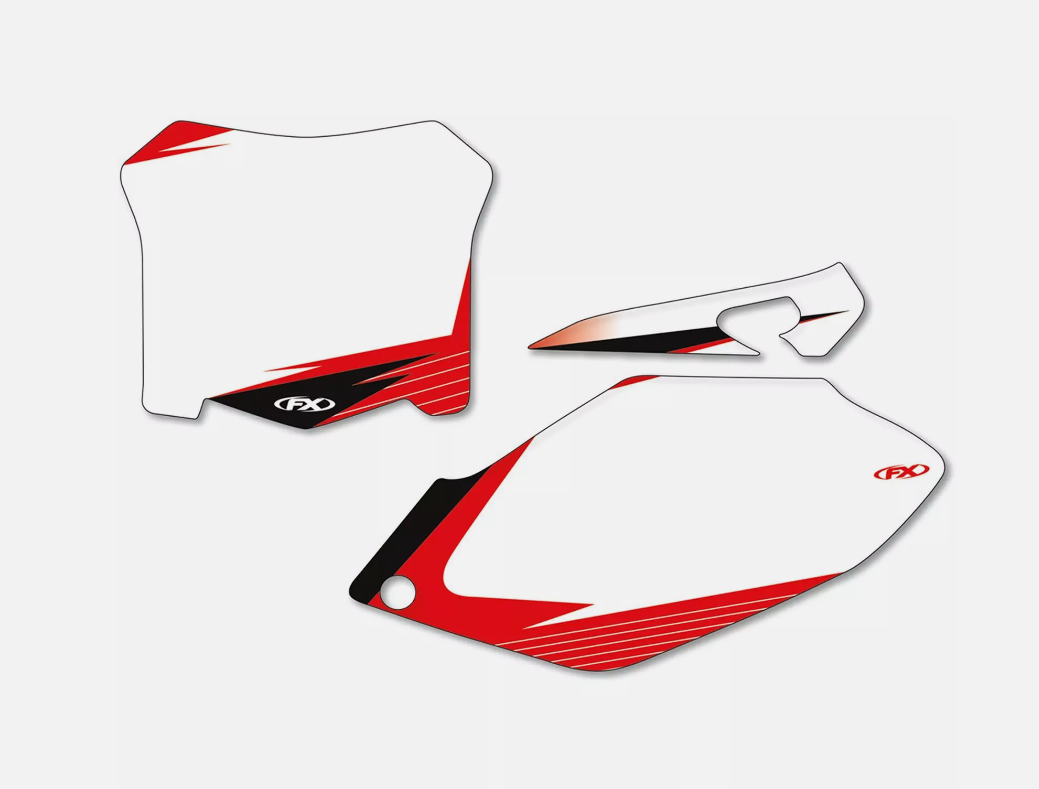 Factory Effex Honda CRF250/CRF450 Graphic Number Plate Background