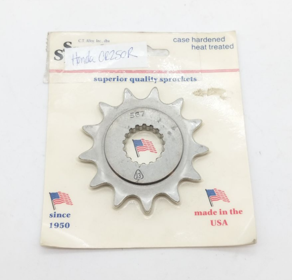 NEW Sprocket Specialists 567-13 13T Front Countershaft Sprocket Honda CR250