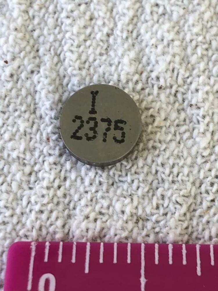 Genuine Harley Davidson V-Rod 2.375 Valve Adjustment Shim 18631-01K New