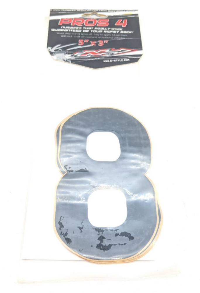 NEW OEM #8 PROS IIII 5" BLACK NIIII-8B QTY-3