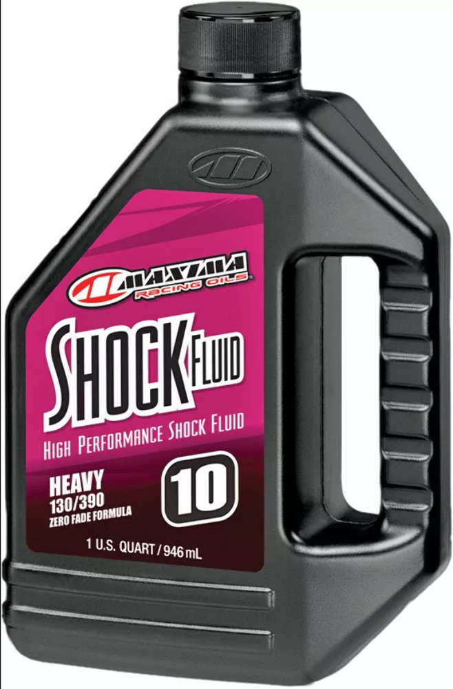 MAXIMA RACING SHOCK FLUID HEAVY 130/390 10WT 1 Quart Bottle 530669