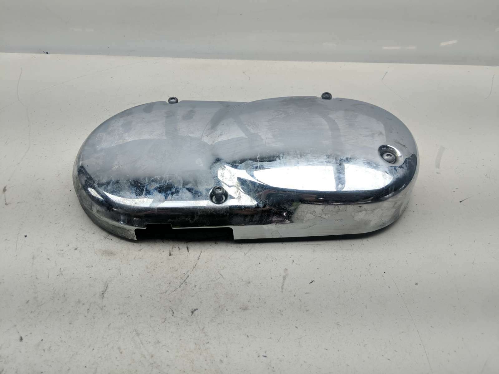 03 Kawasaki VN1500 Nomad Vulcan 1500L Left Side Engine Motor Cover Chrome