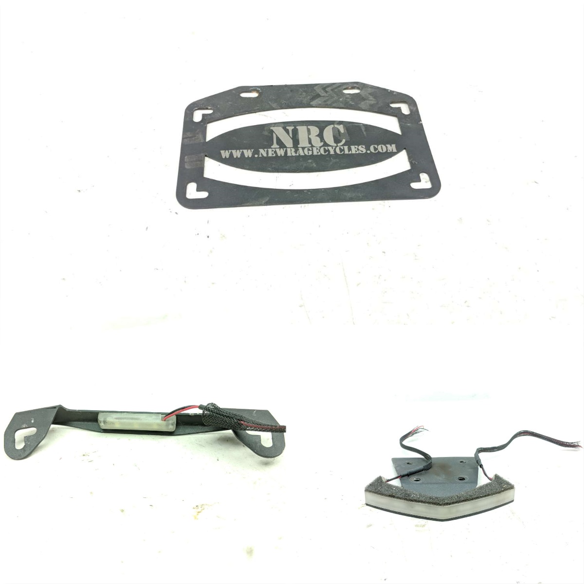 23 Kawasaki BR125 Z125 Pro NEWRAGECYCLES NRC License Plate Tag Mount Bracket