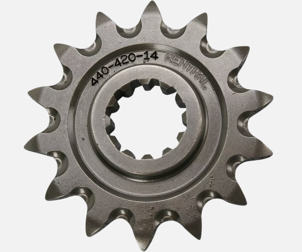 440-420-14GP Renthal 14 Tooth Front Sprocket - 440--420-14GP Steel