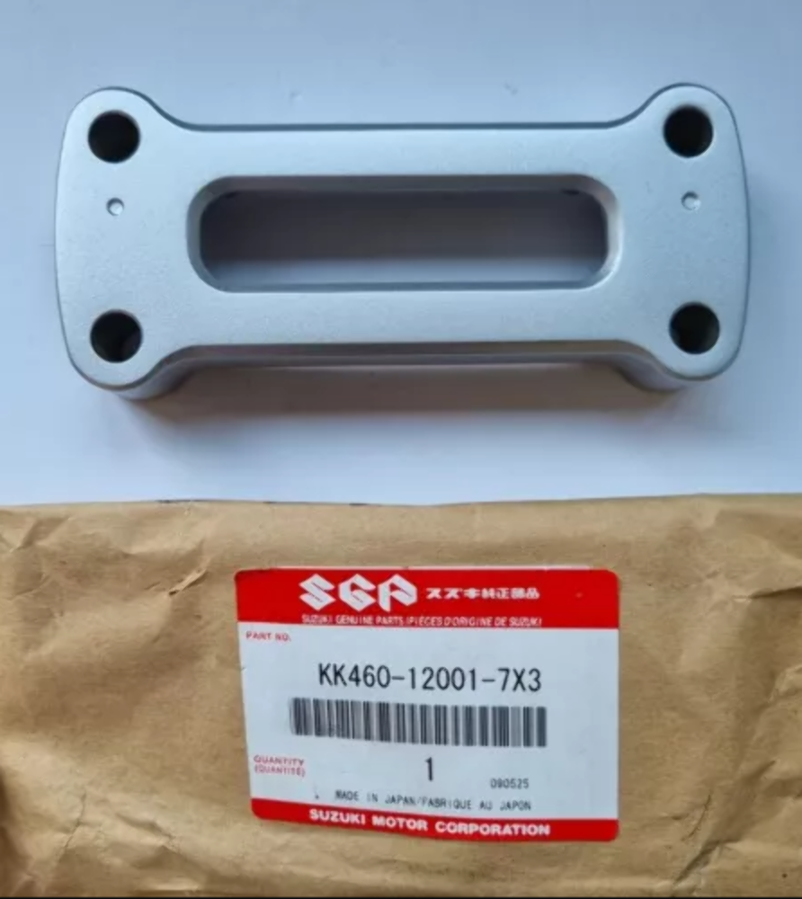 NEW GENUINE SUZUKI RM-Z250 2005-2006 MX HANDLEBAR TOP CLAMP KK460-12001-7X3