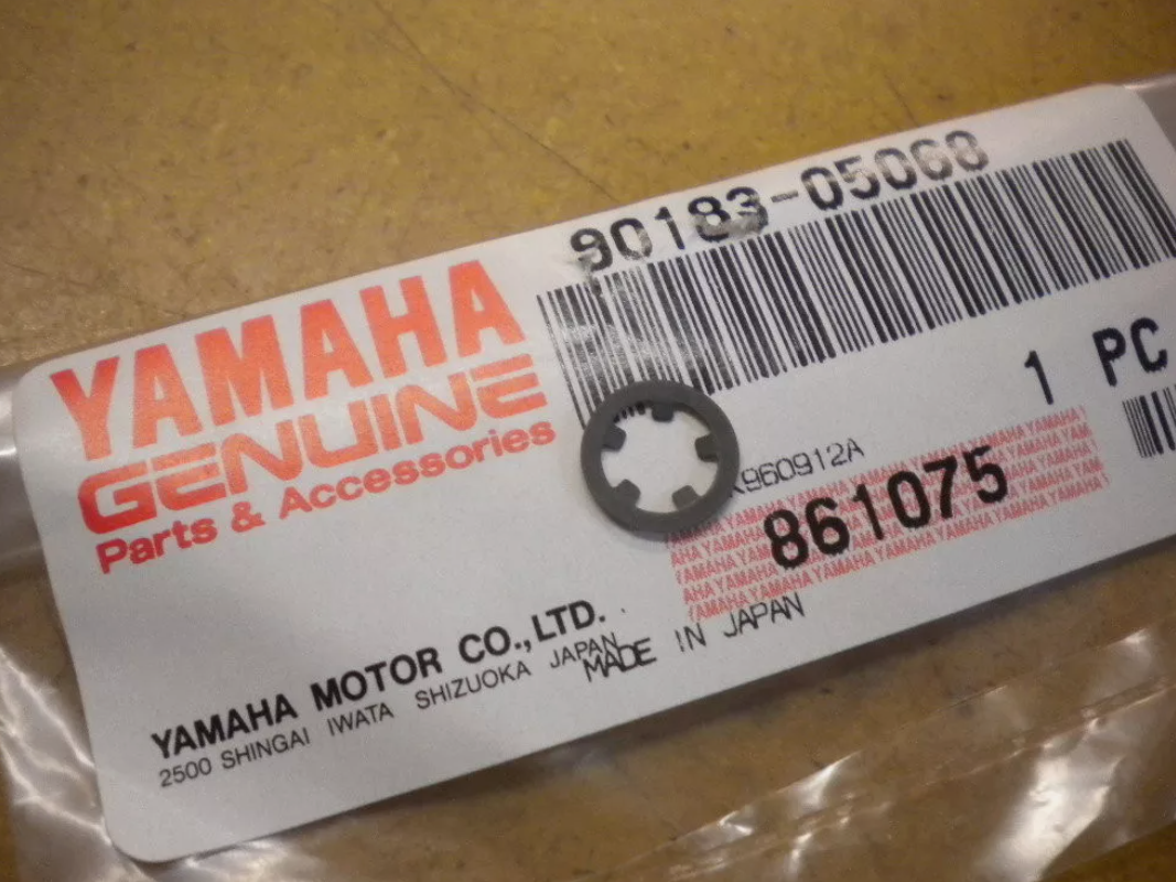 NOS Yamaha OEM Side Cover Spring Nut 1999-2002 XV1600 90183-05068