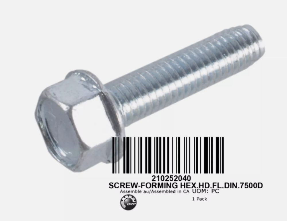 Seadoo NEW OEM SCREW-FORMING HEX.HD.FL.DIN.7500D 210252040