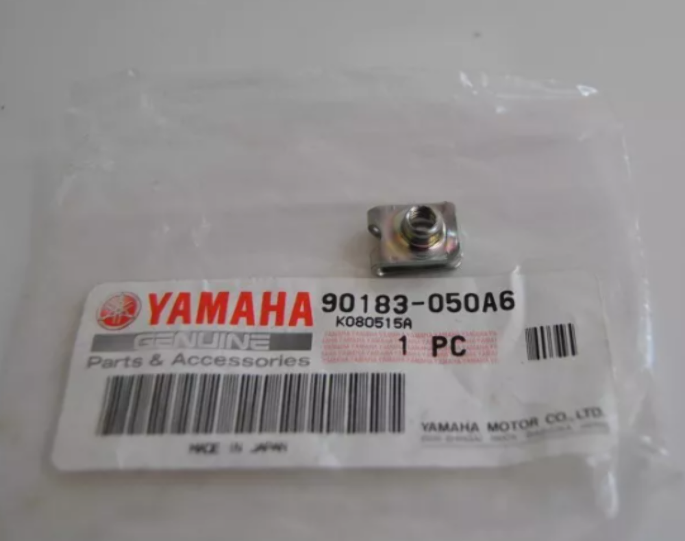 taku95023282　1310修理 YAMAHA NEW OEM SPEEDOMETER SPRING NUT 90183-050A6 - Sun