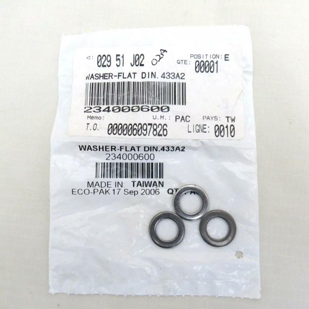 Sea Doo OEM Flat Plate Washers 234000600 QTY 3