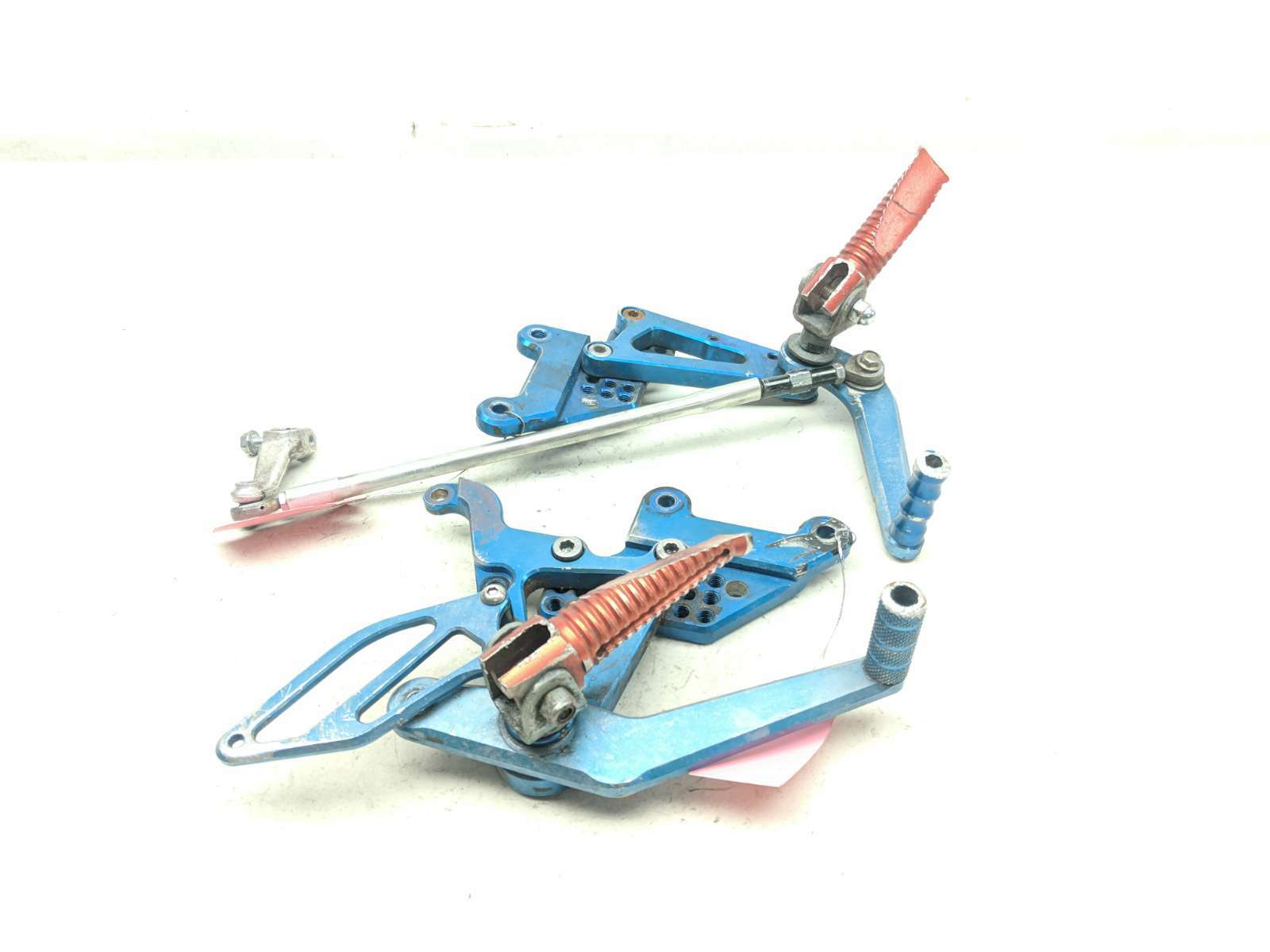 04 Yamaha YZF R6 R6S AFTERMARKET Left & Right Peg Rearset w/ Linkage & Pedals