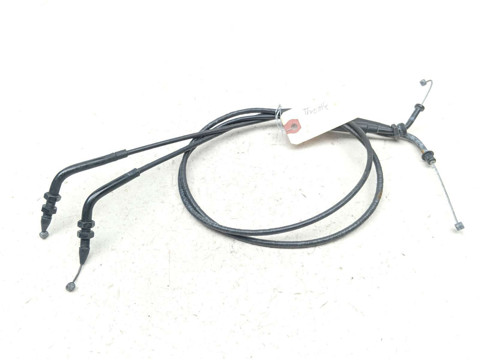 19 Royal Enfield INT 650 Throttle Cable Lines