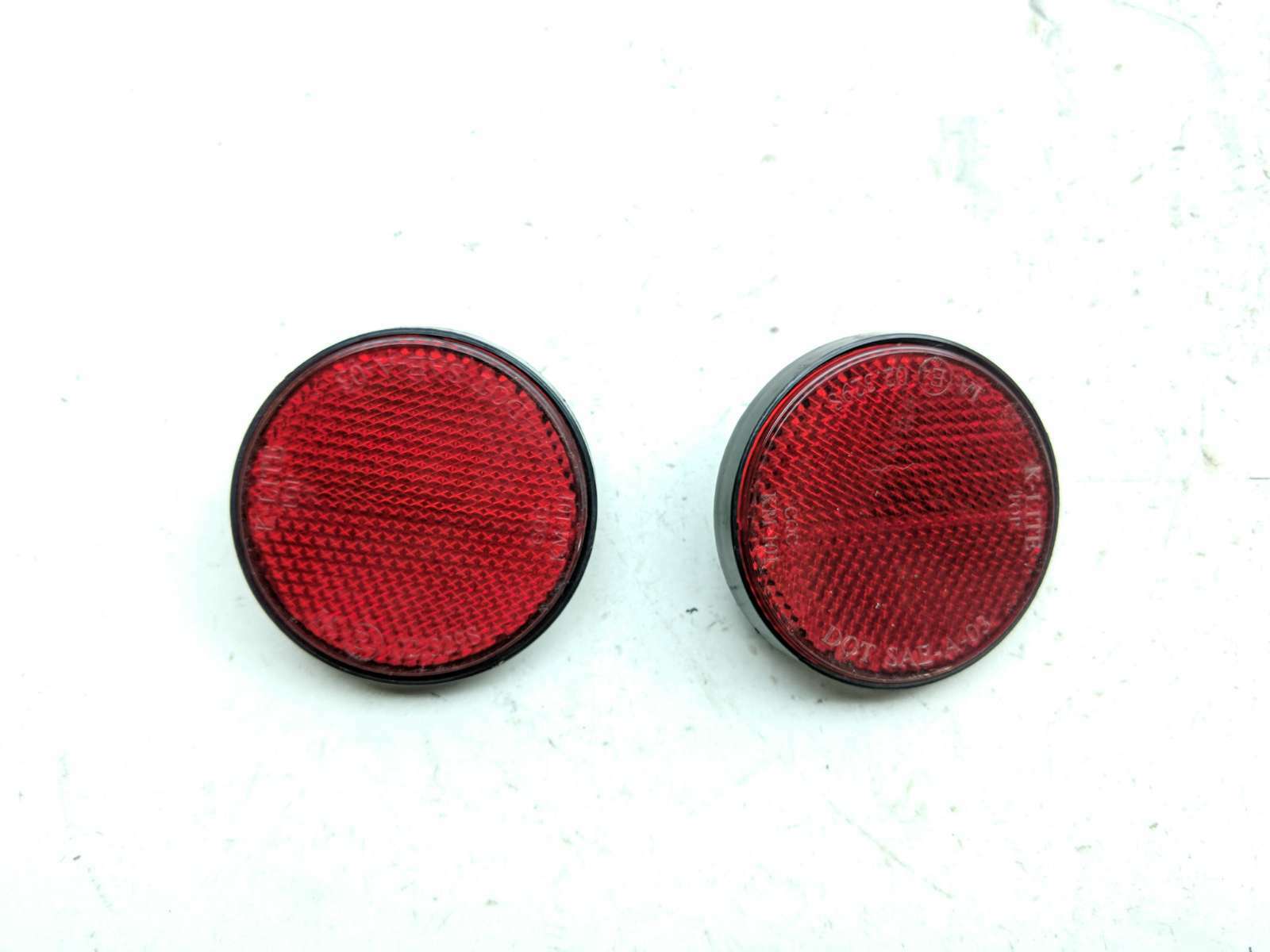 22 CFMoto 300NK Rear Fender Tire Hugger License Bracket Reflectors