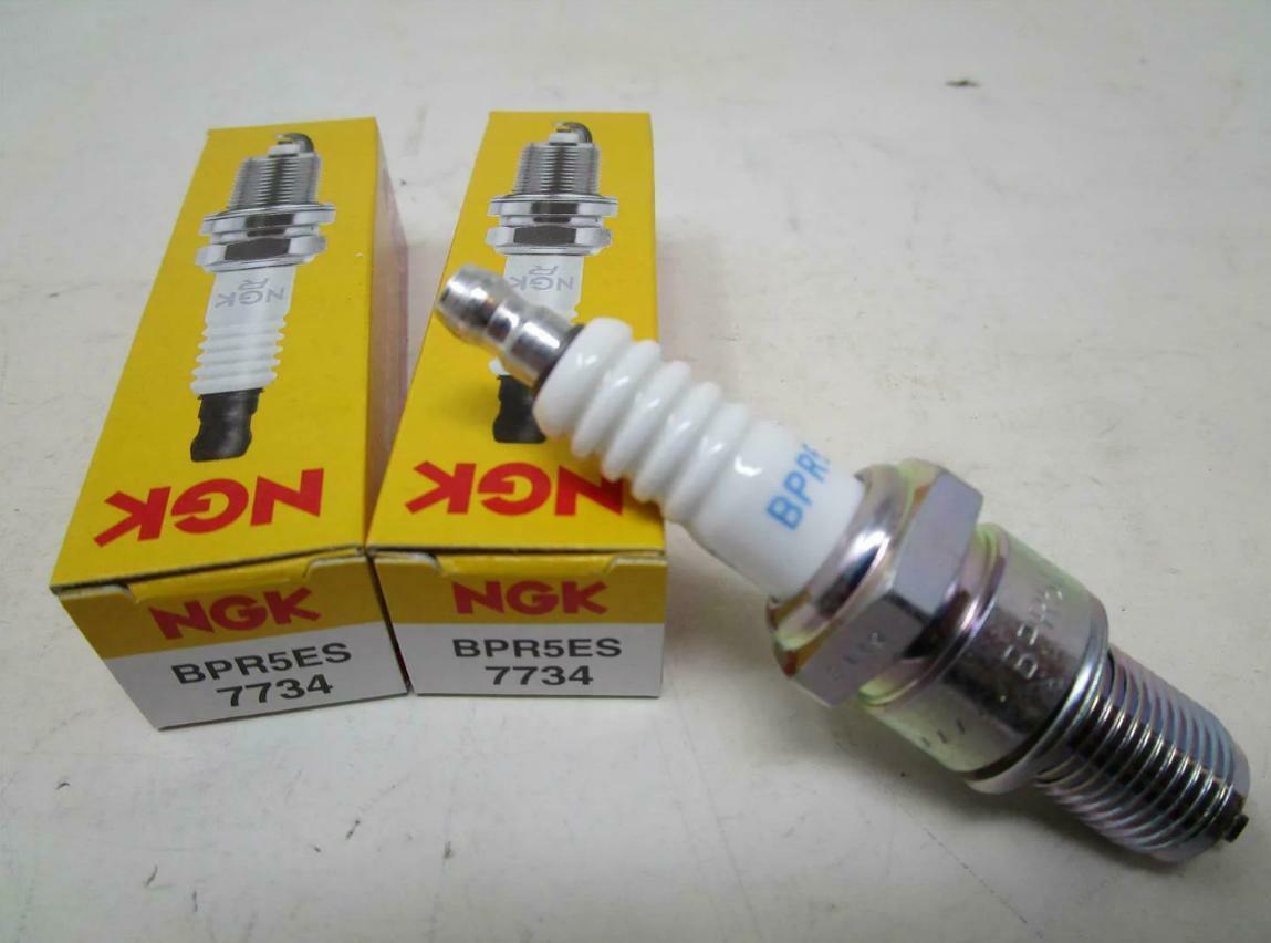 QTY 2 | NGK BPR5ES Standard Spark Plugs 7734 for Honda Kawasaki