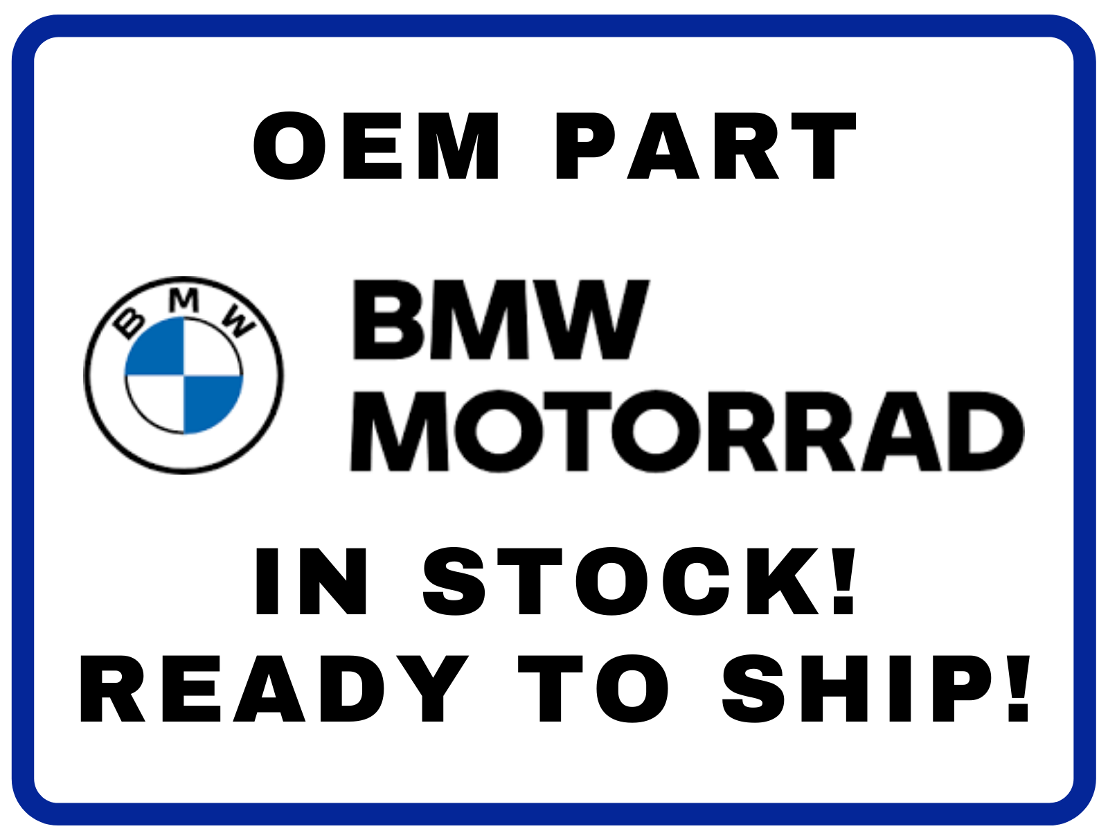 BMW Spark Plug Part Number - 12127675485