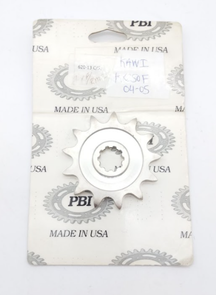PBI 13T FRONT SPROCKET 04-05 KAWASAKI KX250F 620-13