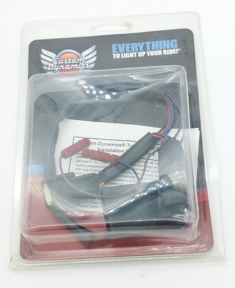 Custom Dynamics Turn Signal Decoder For 14-17 HD Touring Models 2050-0196