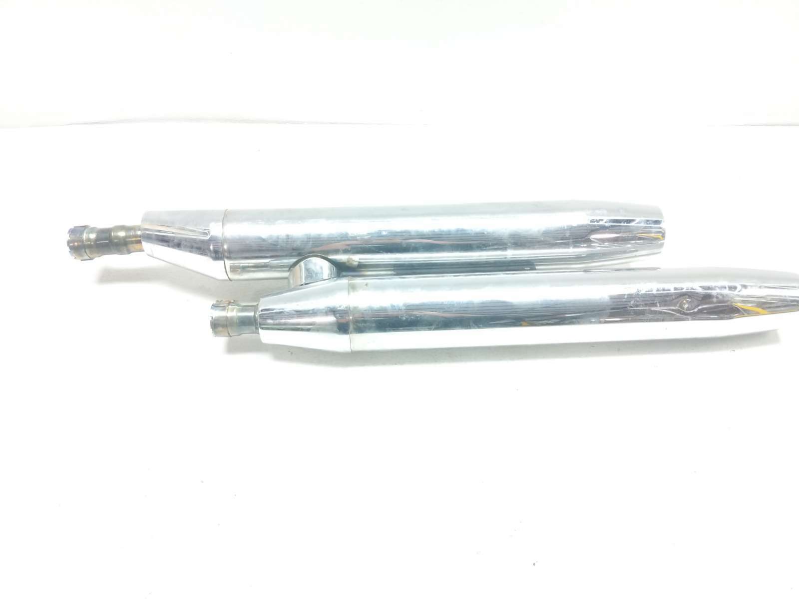 07 Yamaha XV1700 Road Star Exhaust Pipe Muffler Silencer Cans