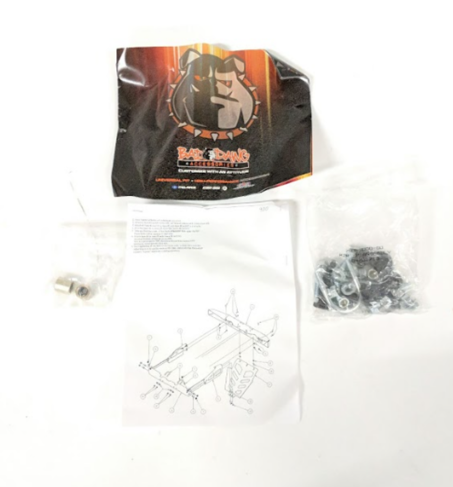 POLARIS BAD DAWG RZR 800 BUMBER ASSEMBLY HARDWARE KIT ONLY 793-9000-00