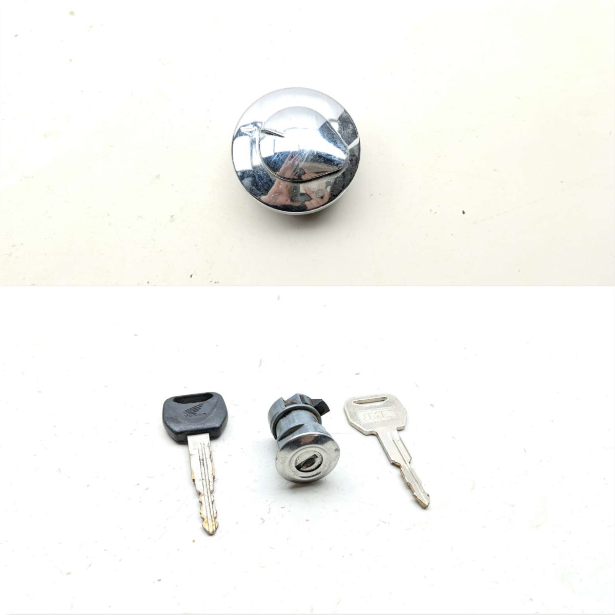 14 Honda CRF250L Lock Set Gas Fuel Cap Lock and Keys