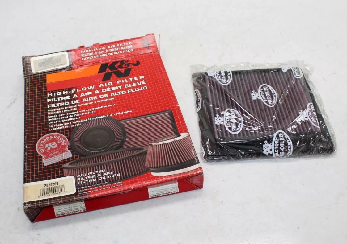 K&N HIGH-FLOW AIR FILTER 2874209