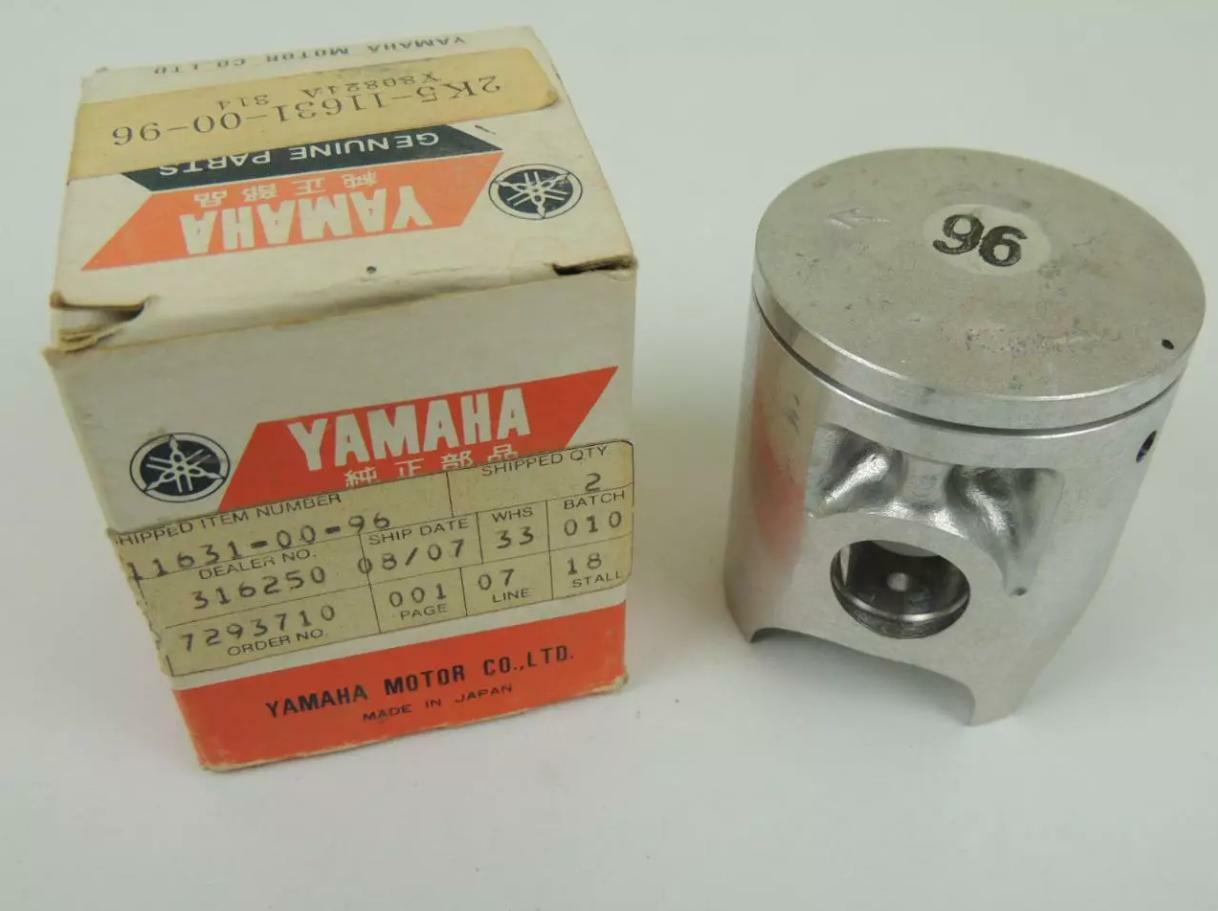 YAMAHA NEW OEM PISTON 1977-79 YZ100 2K5-11631-00-96