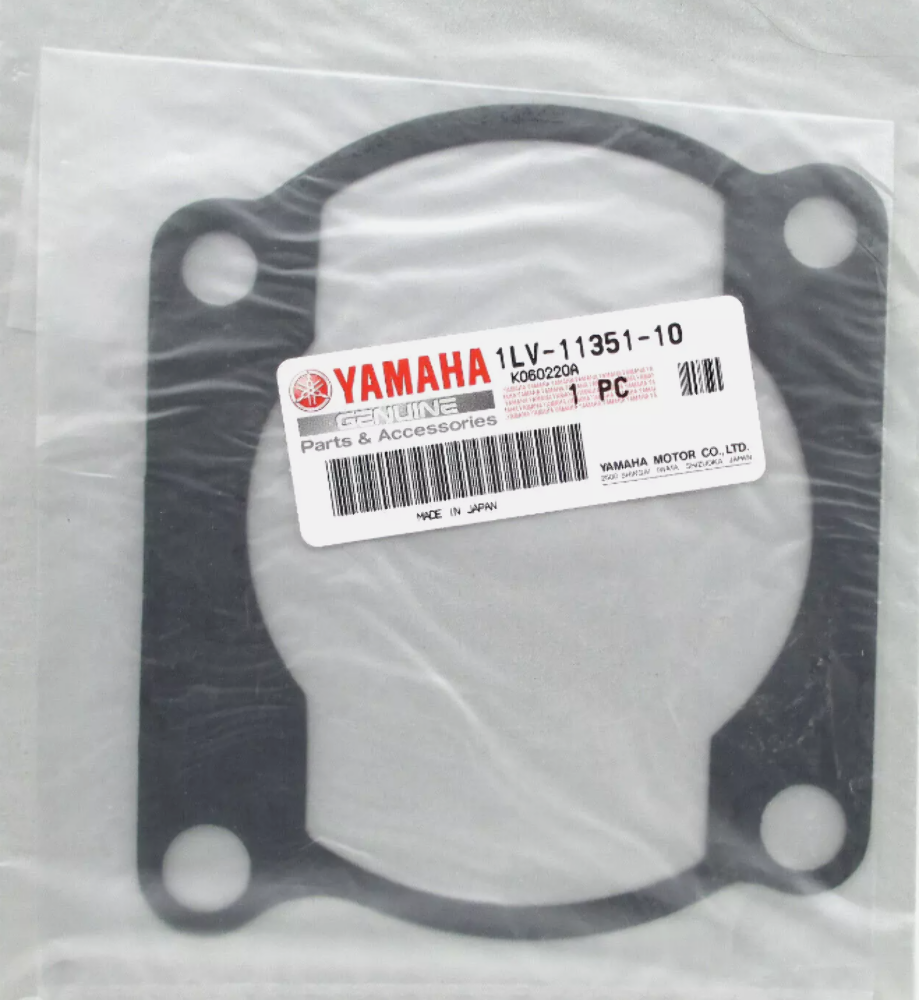 Genuine Yamaha 1986-1990 YZ490 Cylinder Base Gasket 1LV-11351-10 NOS