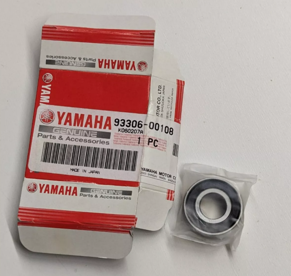 YAMAHA NEW OEM WHEEL BEARING 1983-92 YZ80 93306-00108