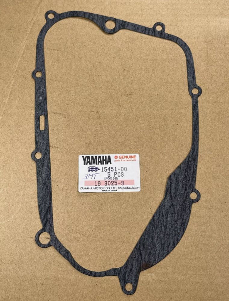 NOS YAMAHA YZ80 TY80 RD60 1973-1984 CRANK CASE COVER GASKET OEM 353-15451-00