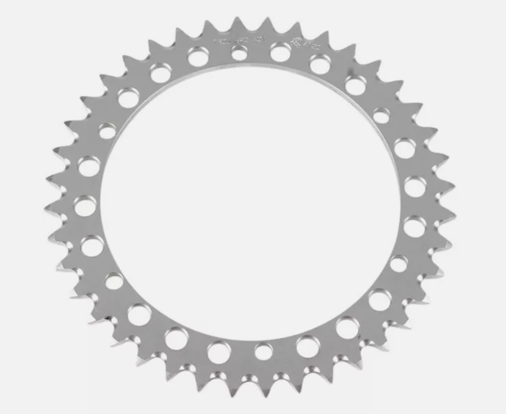 Renthal - 130-520-43 - Ultralight Rear Sprocket, 43T OEM 1977-1979 Yamaha YZ 250