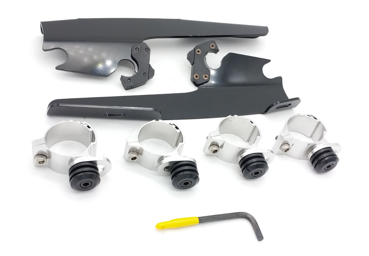 Memphis Shades 18 Harley IRON 1200 XLNS Fats Slim Trigger-Lock Kit 2320-0077