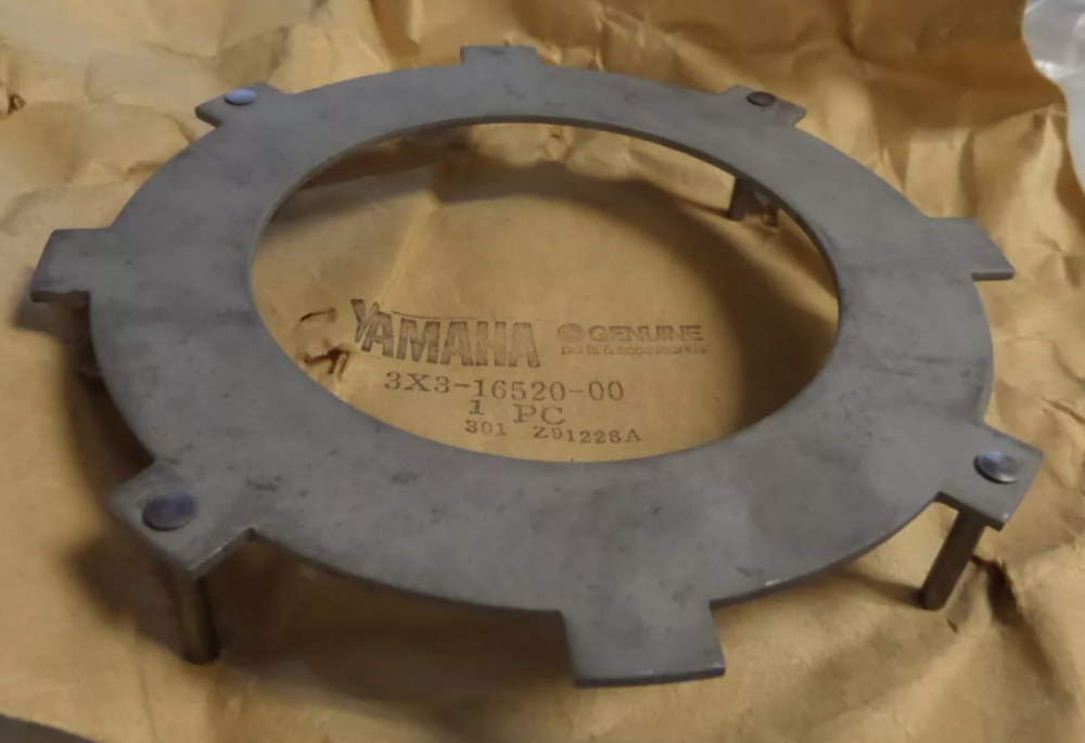 NOS Yamaha OEM Thrust Weight Plate 1980-1981 YT125 3X3-16520-00
