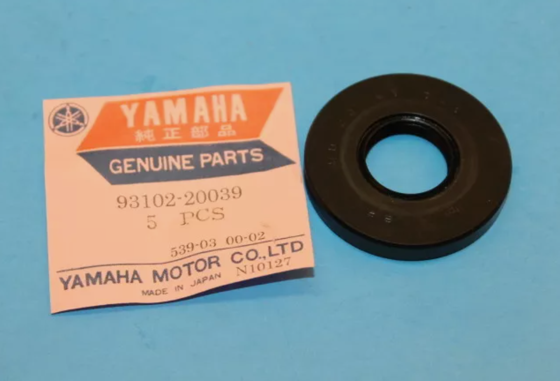 NOS GENUINE YAMAHA 1963-1966 YG1 YJ1 YJ2 CRANK OIL SEAL 93102-20039 NEW QTY-2