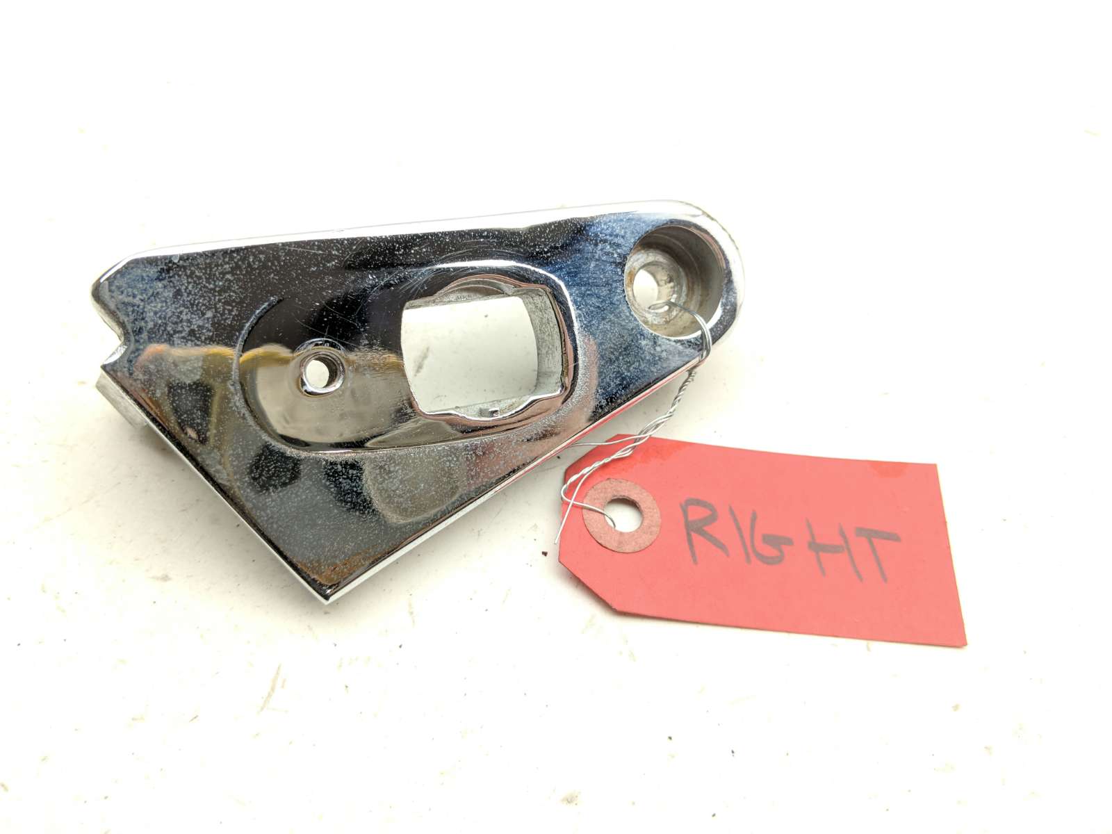 89 Kawasaki Vulcan 750 VN750 Right Headlight Blinker Turn Indicator Bracket