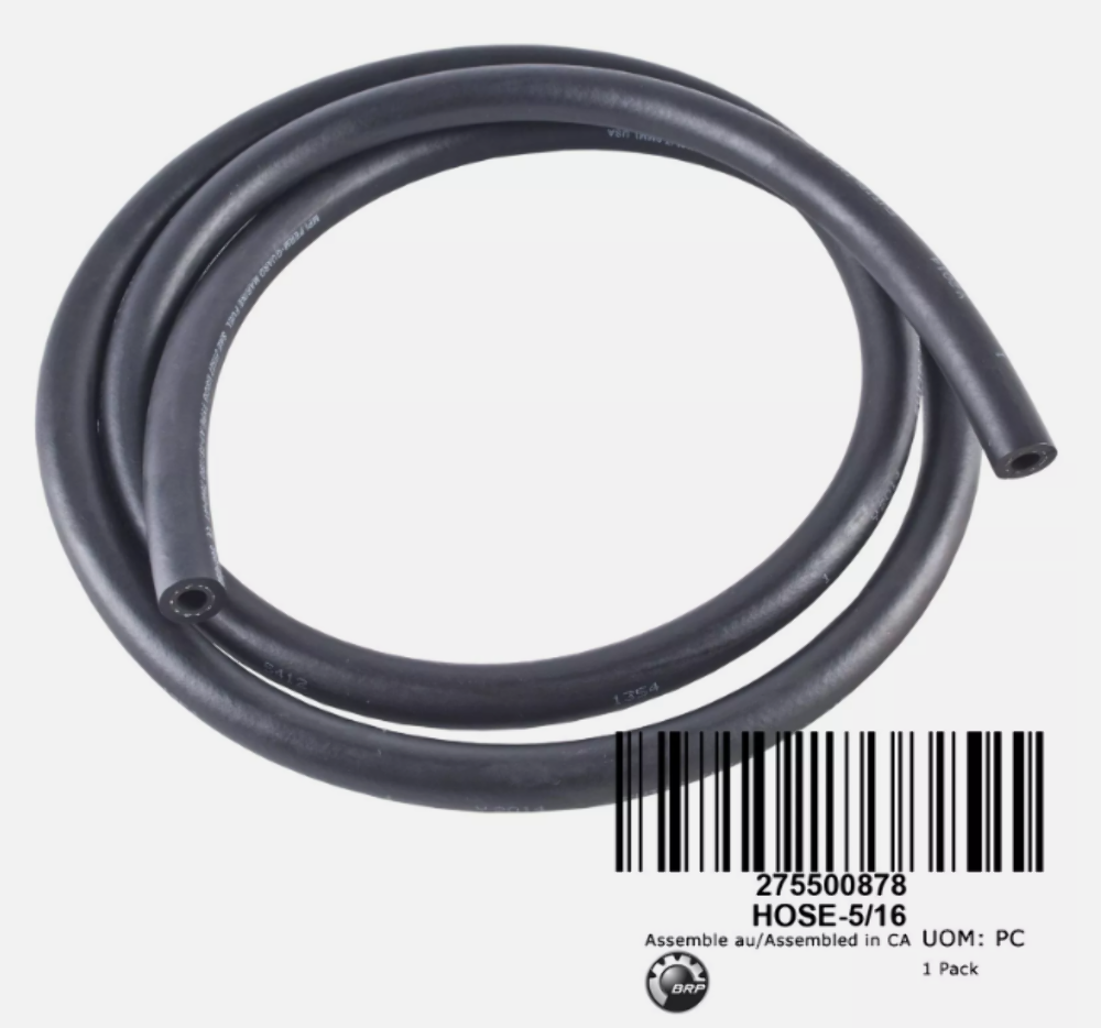 BRP SEA DOO NEW OEM HOSE 5/16" 275500878
