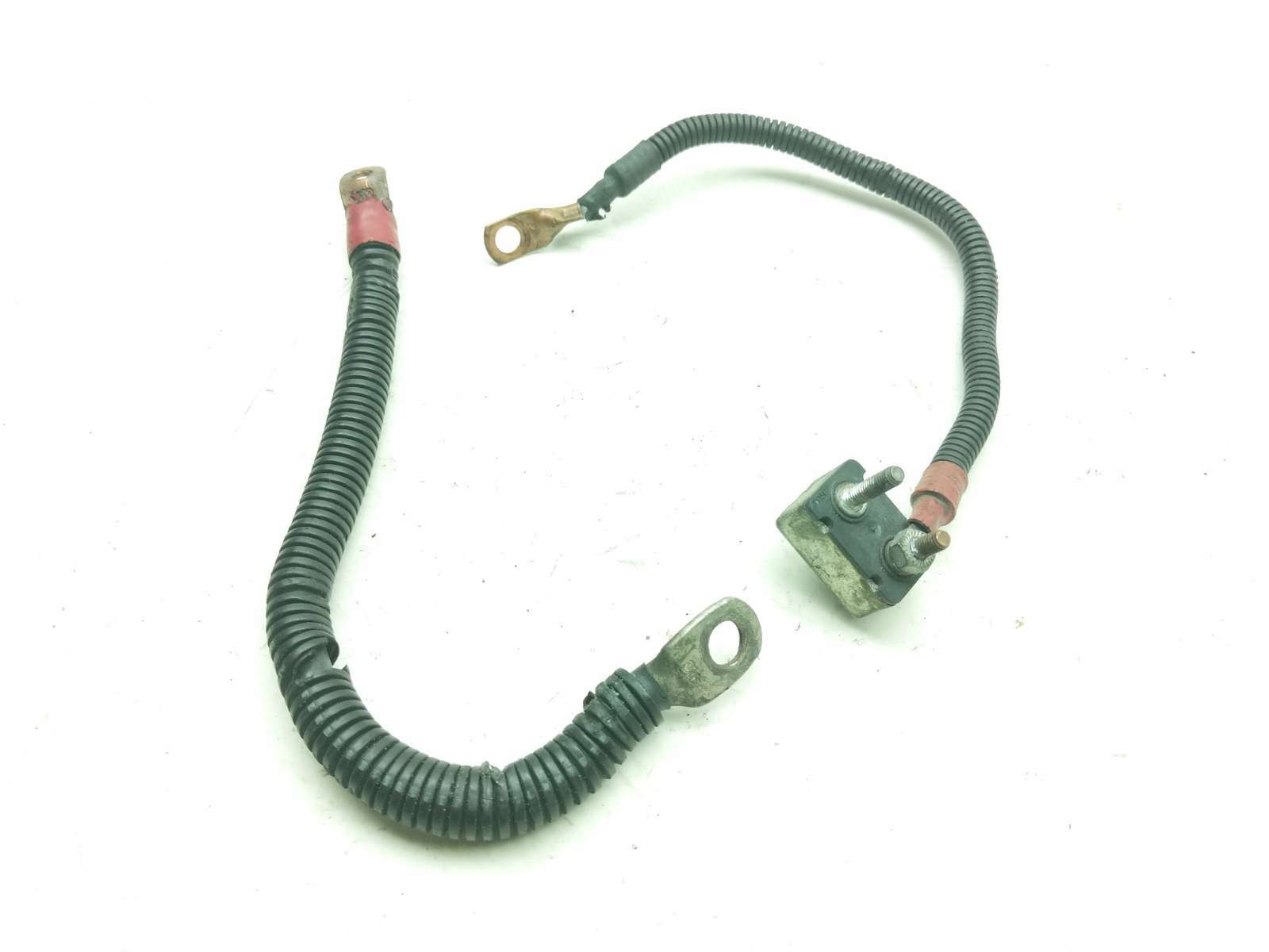 03 Harley FXSTDSE Softail Deuce Battery Positive Negative Terminal Cable Wire