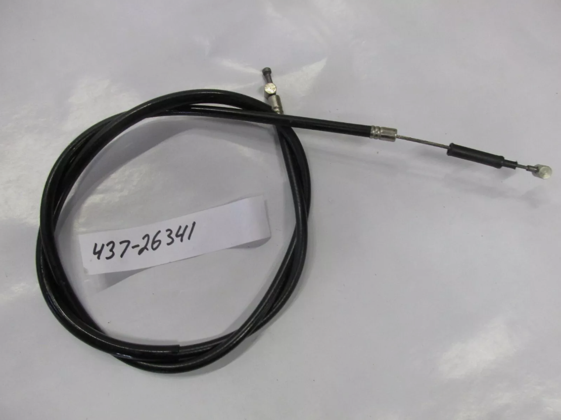 NOS YAMAHA 1974-1975 DT100 FRONT BRAKE CABLE # 437-26341-01