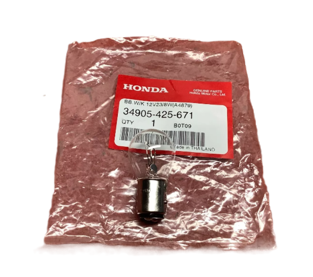 NOS Honda OEM Bulb 12V23/8W 81-82 CBX 84-87 GL1200 80-82 CB750K 34905-425-671