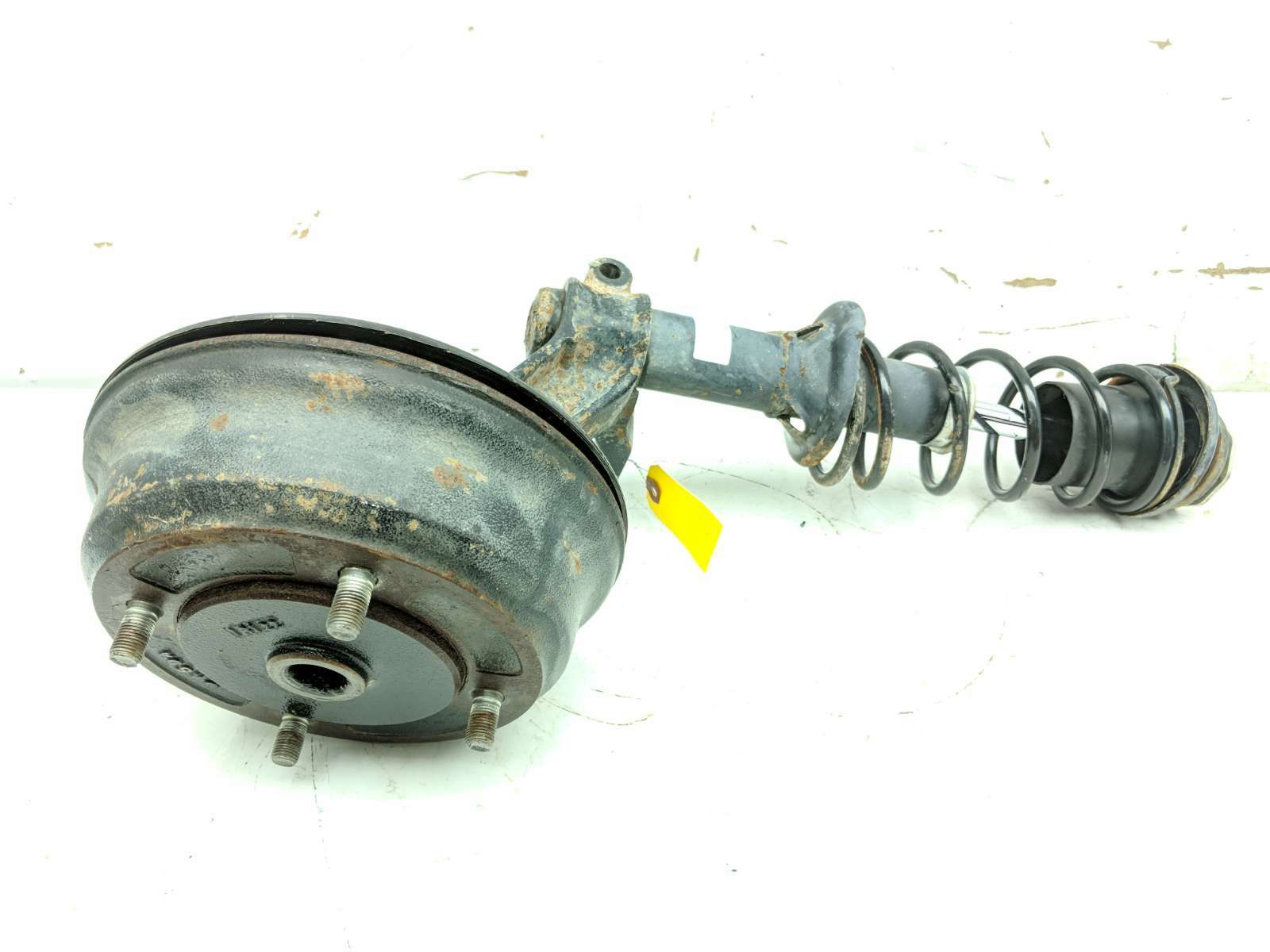 18 Kawasaki Mule 4010 KAF 620 4x4 Front Left Brake Drum Shock Spindle Assembly
