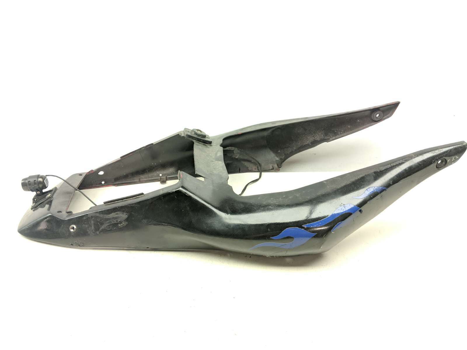 01-02 Yamaha YZF R6 Rear Tail Fairing Cover Panel W/ VACRON Waterproof Camera