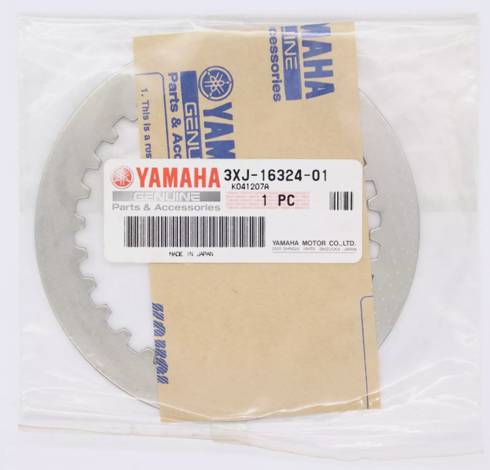 NOS Yamaha OEM Clutch Plate 1 2002-2005 YZ125 3XJ-16324-01 QTY-2