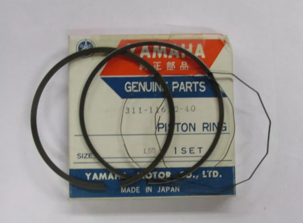 YAMAHA NEW OEM PISTON RING SET 4TH O/S 1.00 1972-73 DT2 311-11610-40