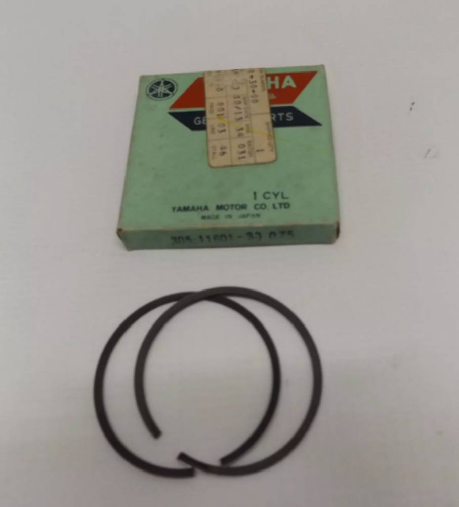 YAMAHA NEW OEM PISTON RING SET 3RD O/S 1972-73 YL2C LT2 L5T 305-11601-30