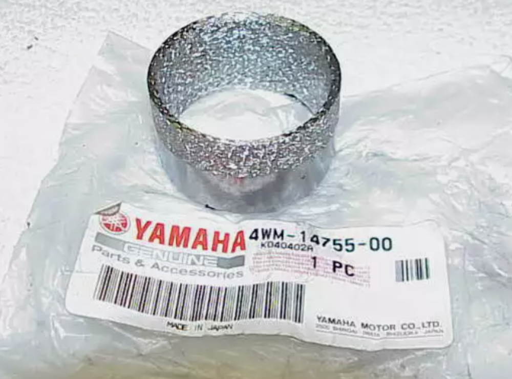YAMAHA NEW OEM EXHAUST SILENCER GASKET 4WM-14755-00