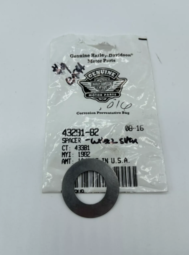 HARLEY DAVIDSON NEW OEM LOWER VALVE SPRING SHIM 43291-82
