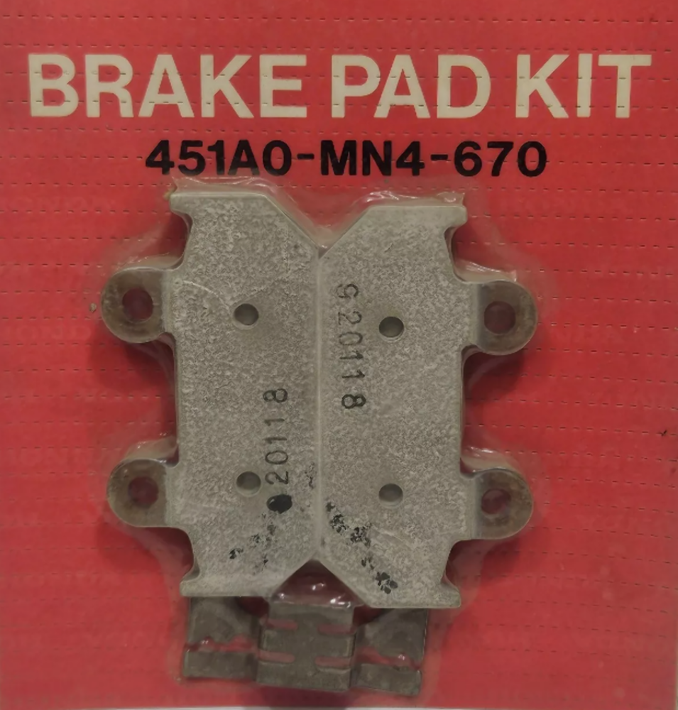 1987-1990 Honda CBR600F Hurricane 600 Front Brake Pads OEM 451A0-MN4-670