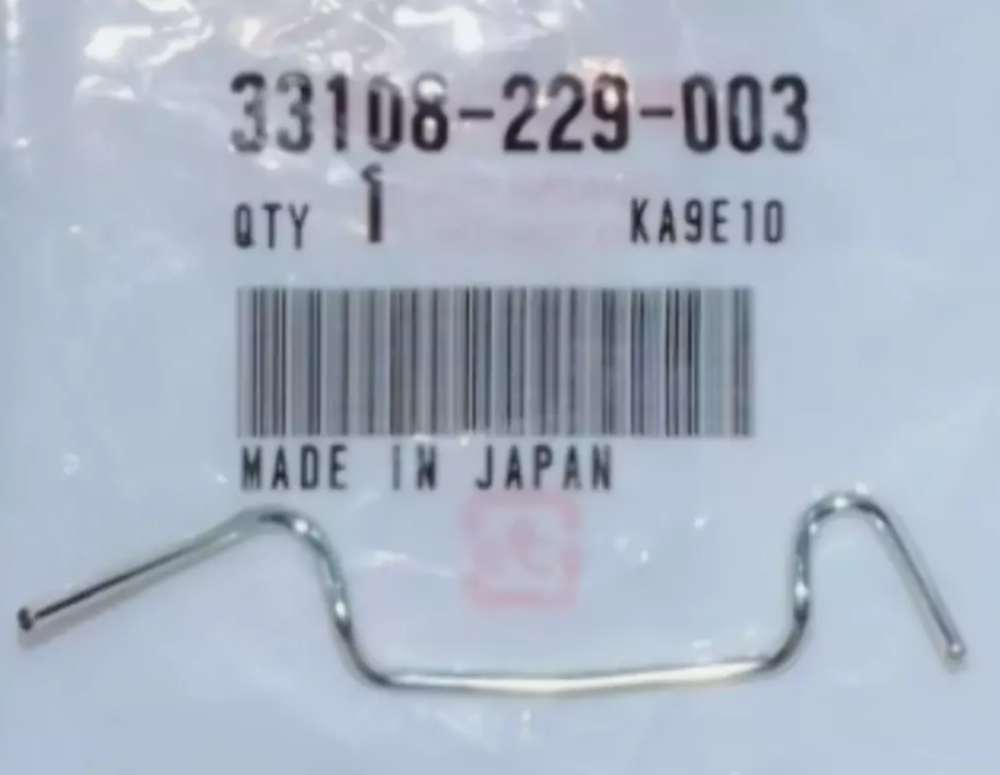 HONDA NEW OEM SPRING UNIT HOLDER 33108-229-003