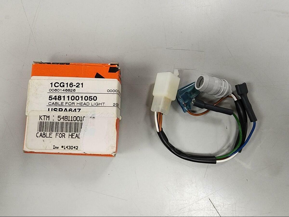 NEW OEM Headlight Cable Wire 300EXC 2011 KTM 05-13 #LW62 54811001050