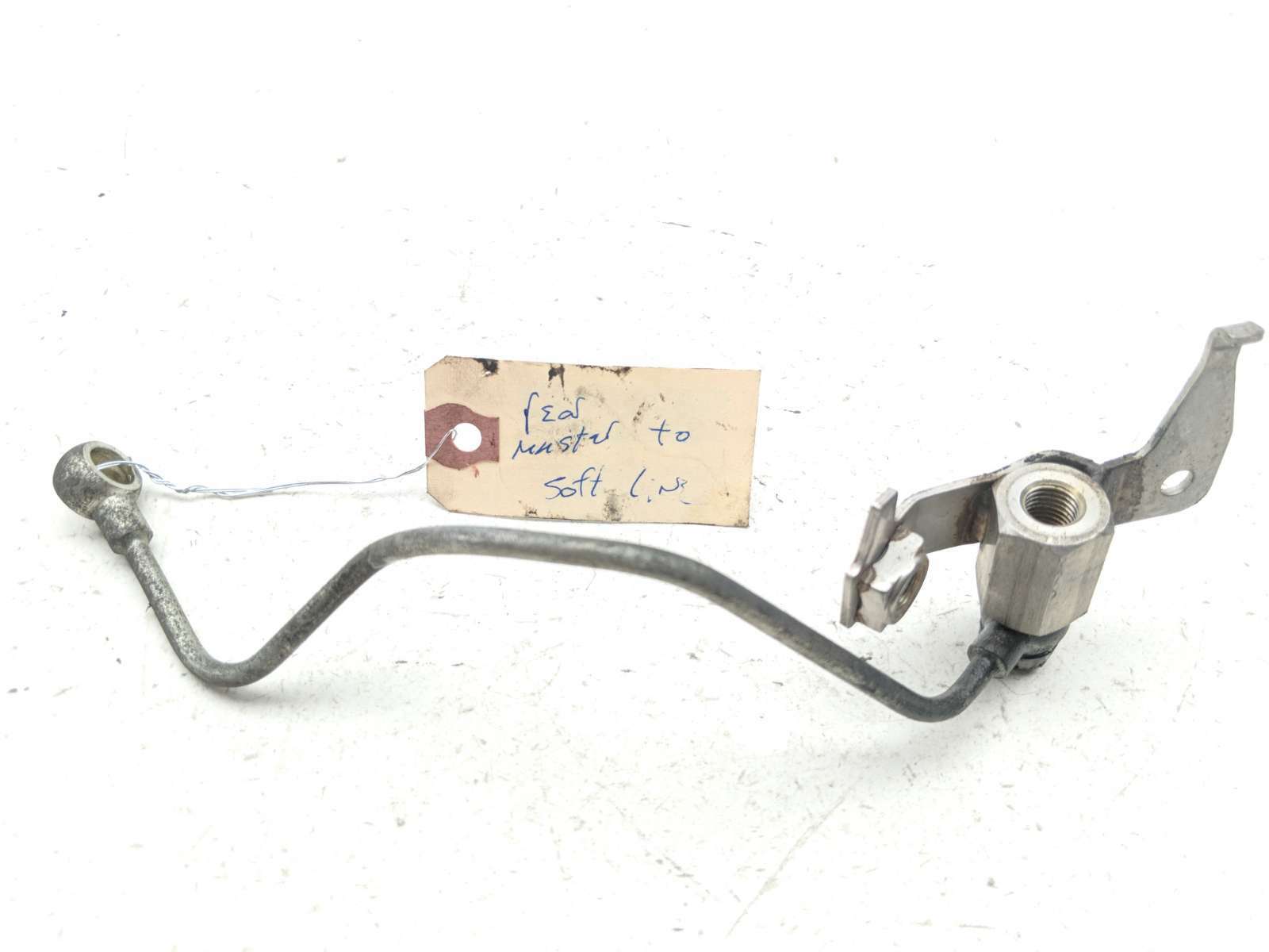 04-09 Triumph Rocket 3 III Rear ABS Master To Soft Brake Line Hose