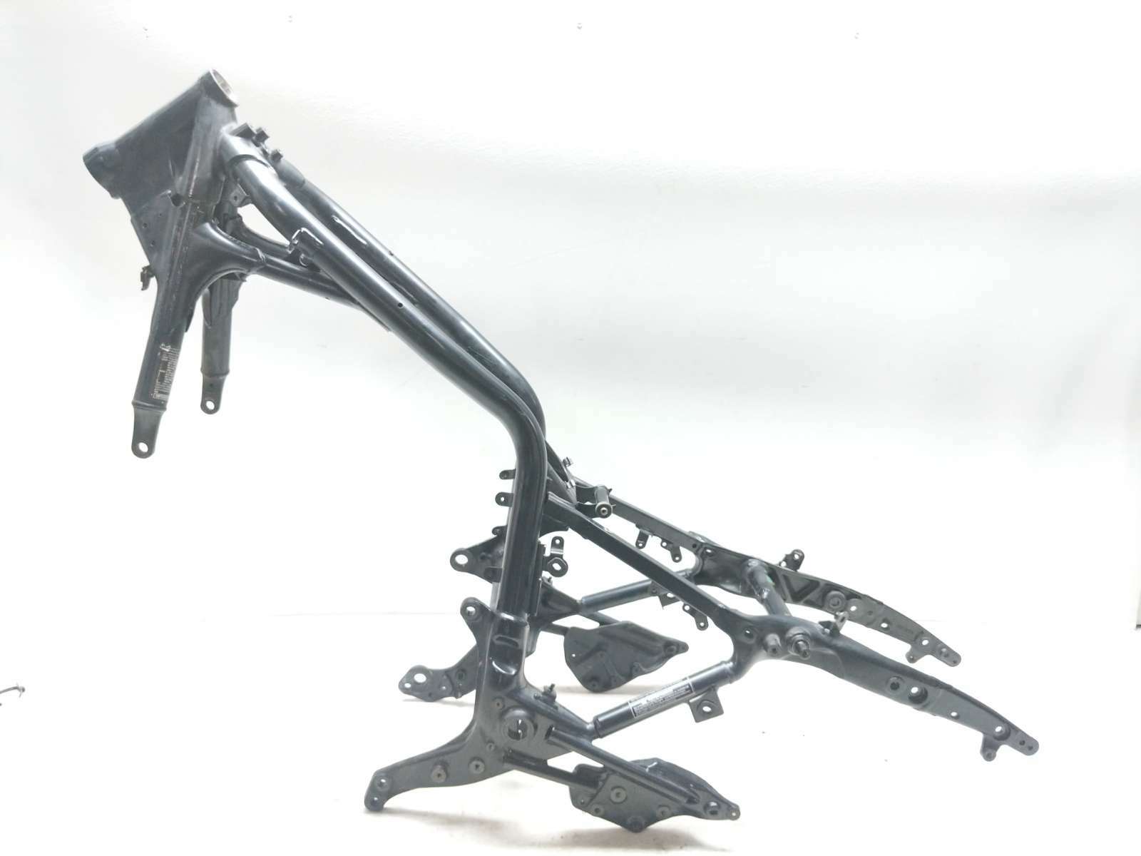 04-09 Triumph Rocket 3 III  Main Frame Chassis STRAIGHT SLVG 2079253
